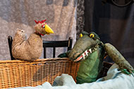 Figurentheater für Kinder, Ich wollt ich währ ein Huhn, Bild 3