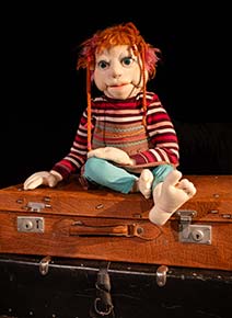 Figurentheater für Kinder, Das Mädchen mit dem Koffer, Bild 7